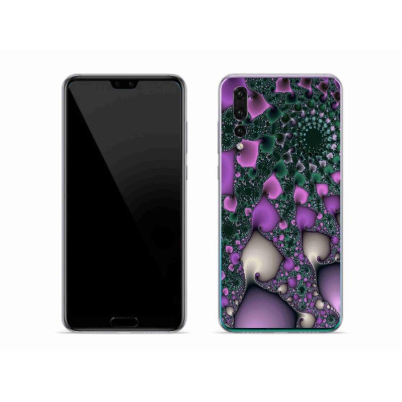 Gelový kryt mmCase na mobil Huawei P20 Pro - abstrakt 7