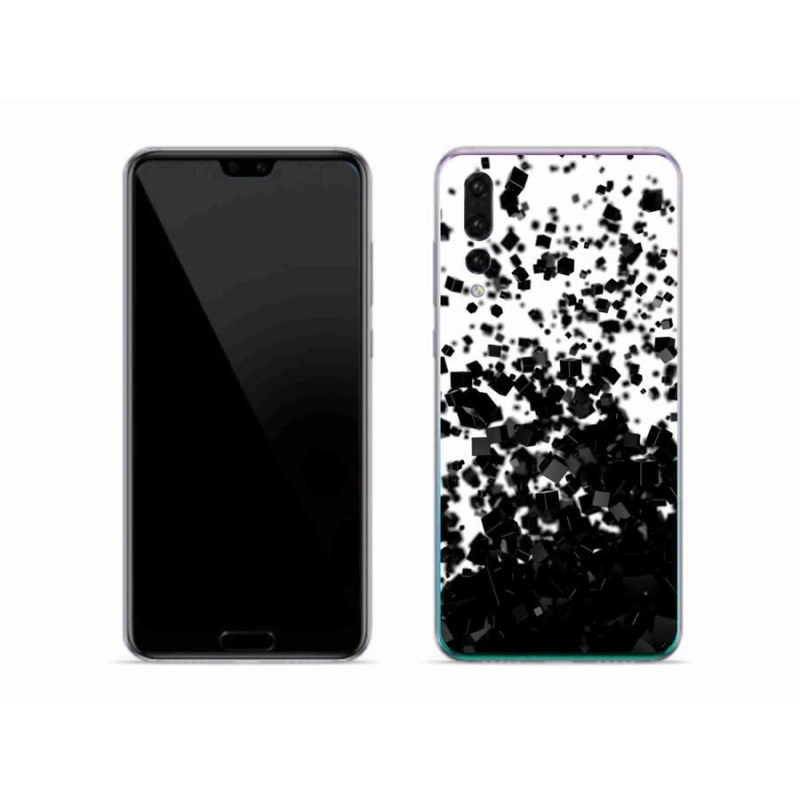 Gelový kryt mmCase na mobil Huawei P20 Pro - abstraktní vzor 1