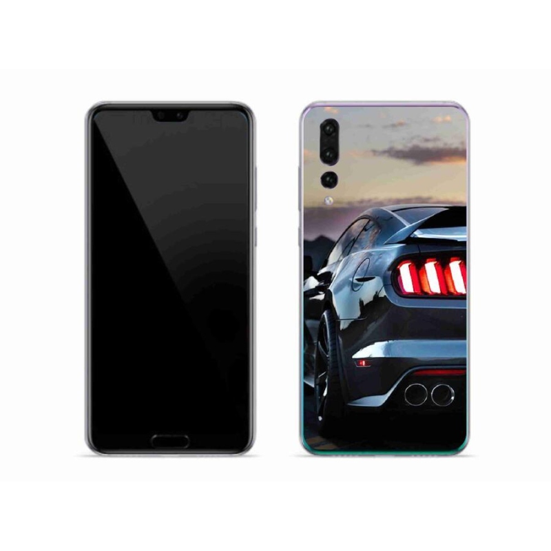 Gelový kryt mmCase na mobil Huawei P20 Pro - auto 7