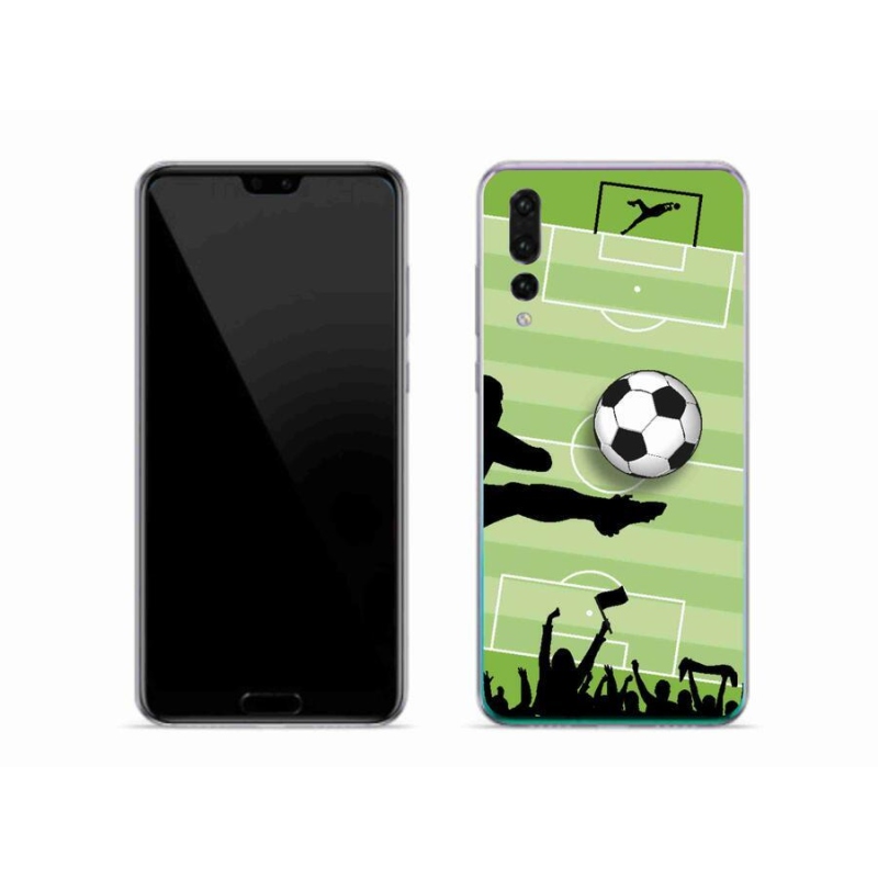 Gelový kryt mmCase na mobil Huawei P20 Pro - fotbal 3