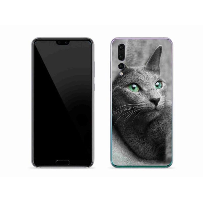 Gelový kryt mmCase na mobil Huawei P20 Pro - kočka 2