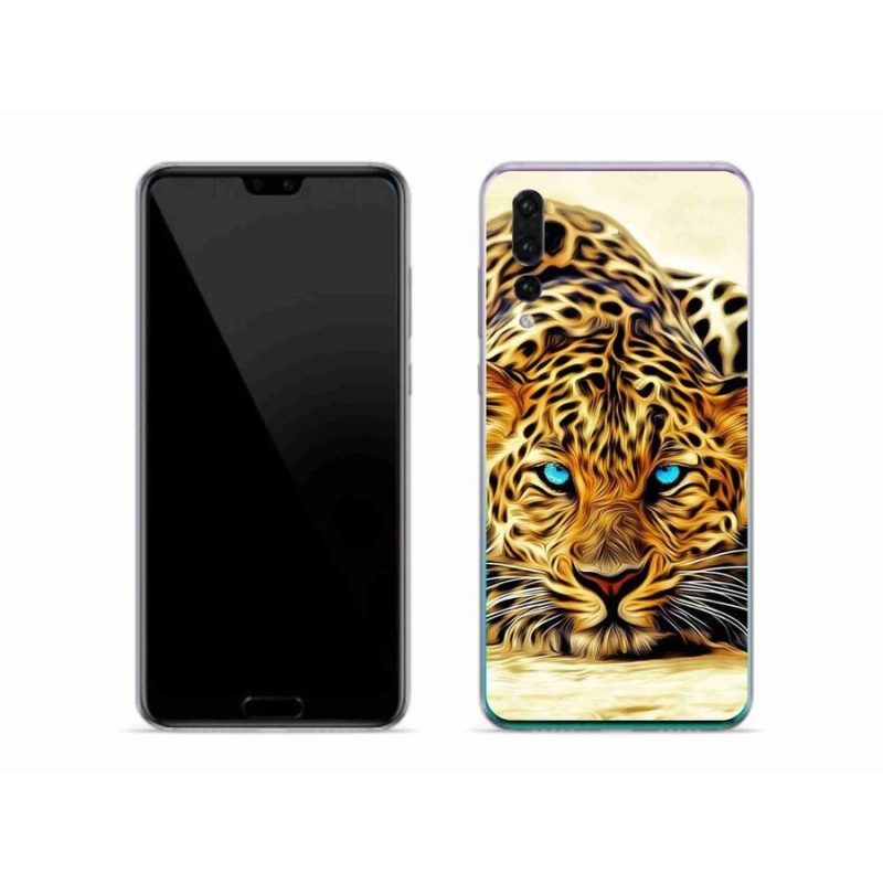 Gelový kryt mmCase na mobil Huawei P20 Pro - kreslený tygr