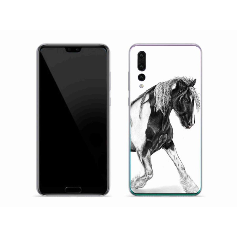 Gelový kryt mmCase na mobil Huawei P20 Pro - kůň