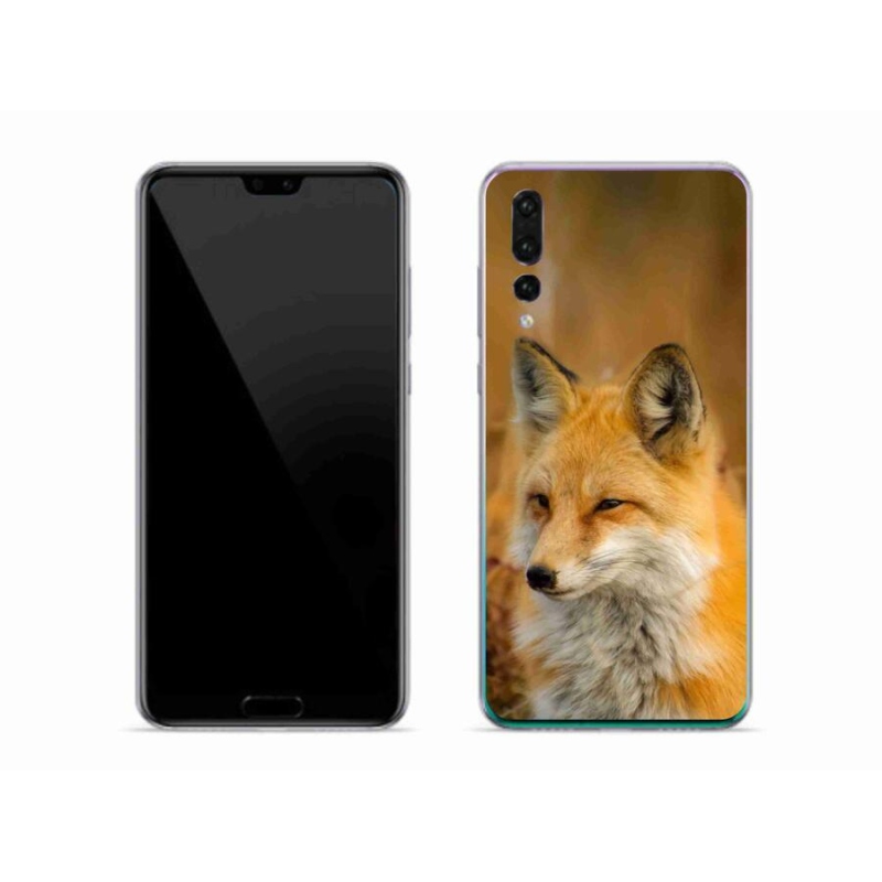 Gelový kryt mmCase na mobil Huawei P20 Pro - liška