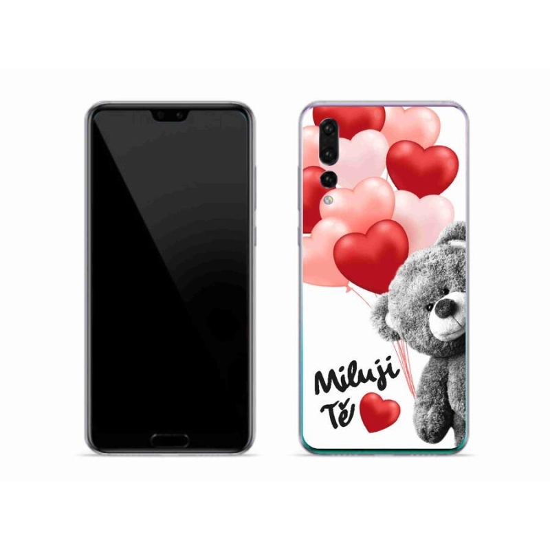 Gelový kryt mmCase na mobil Huawei P20 Pro - miluji Tě