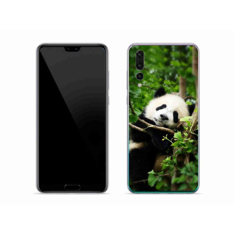 Gelový kryt mmCase na mobil Huawei P20 Pro - panda