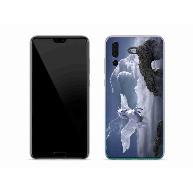 Gelový kryt mmCase na mobil Huawei P20 Pro - pegas