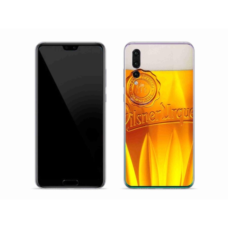 Gelový kryt mmCase na mobil Huawei P20 Pro - pivo