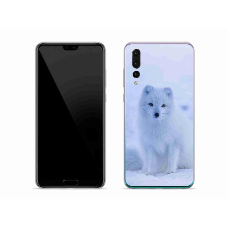 Gelový kryt mmCase na mobil Huawei P20 Pro - polární liška