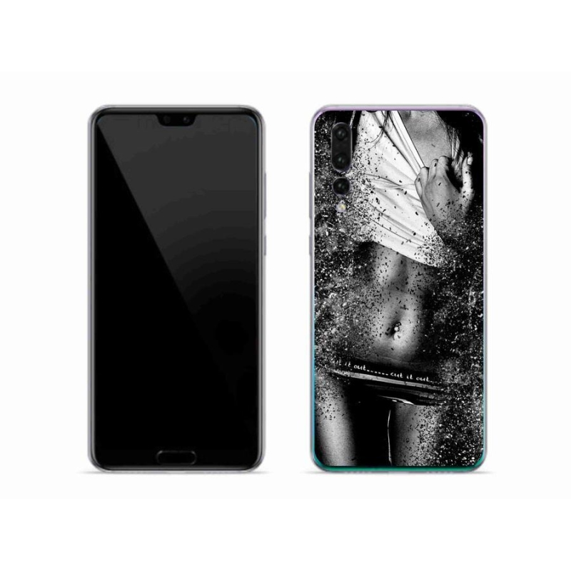 Gelový kryt mmCase na mobil Huawei P20 Pro - sexy žena 1