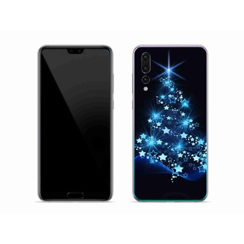 Gelový kryt mmCase na mobil Huawei P20 Pro - vánoční stromek