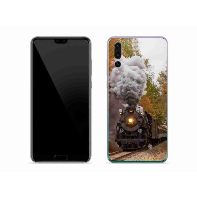 Gelový kryt mmCase na mobil Huawei P20 Pro - vlak 1