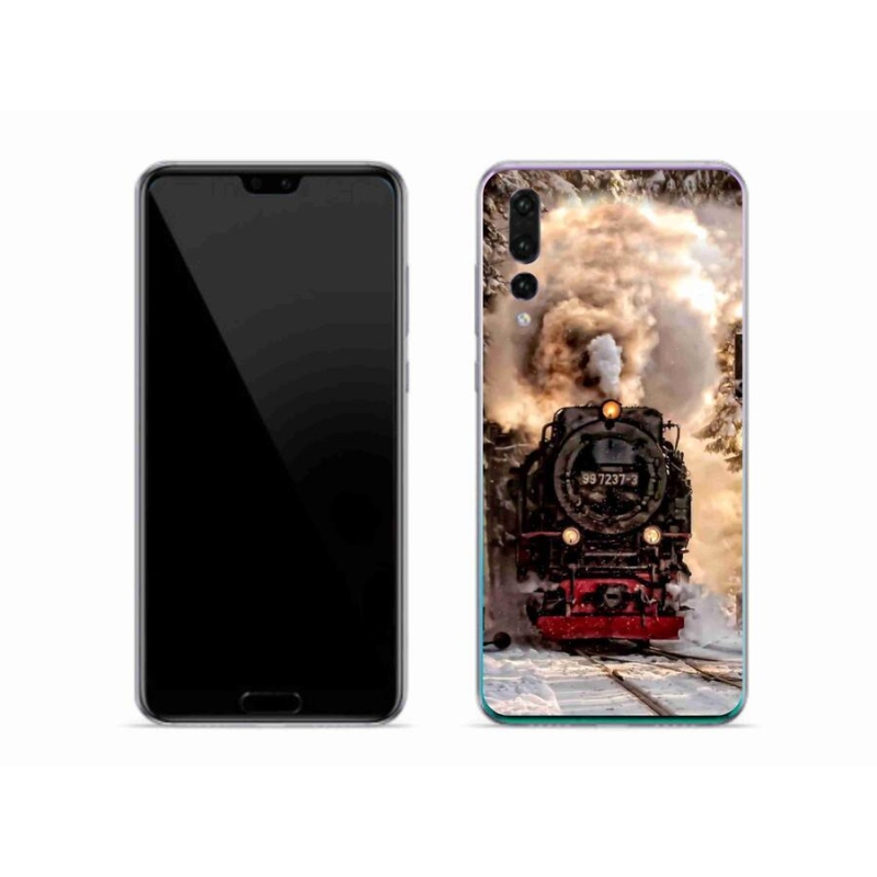 Gelový kryt mmCase na mobil Huawei P20 Pro - vlak