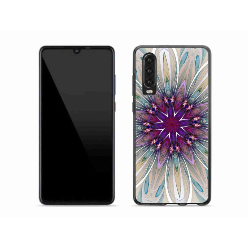 Gelový kryt mmCase na mobil Huawei P30 - abstrakt 10