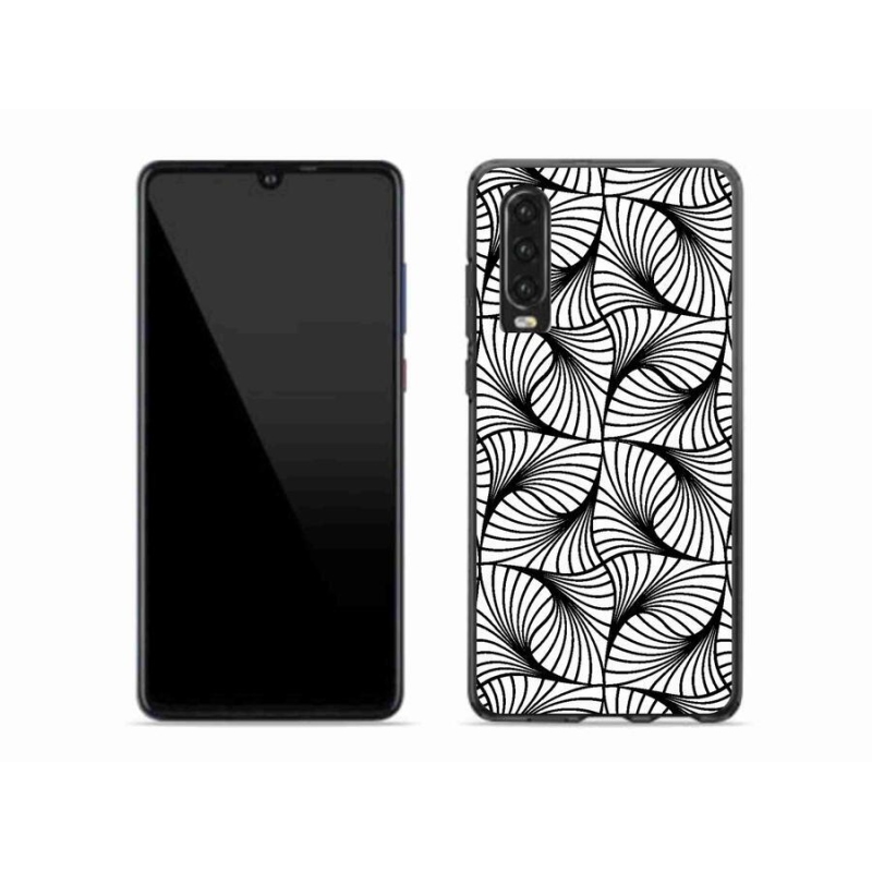 Gelový kryt mmCase na mobil Huawei P30 - abstrakt 11