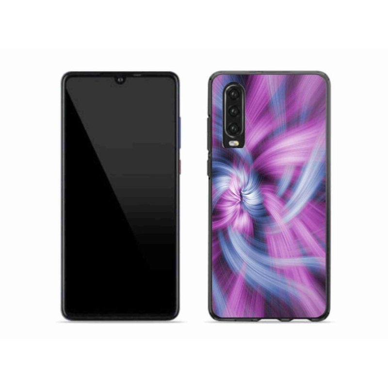 Gelový kryt mmCase na mobil Huawei P30 - abstrakt 12