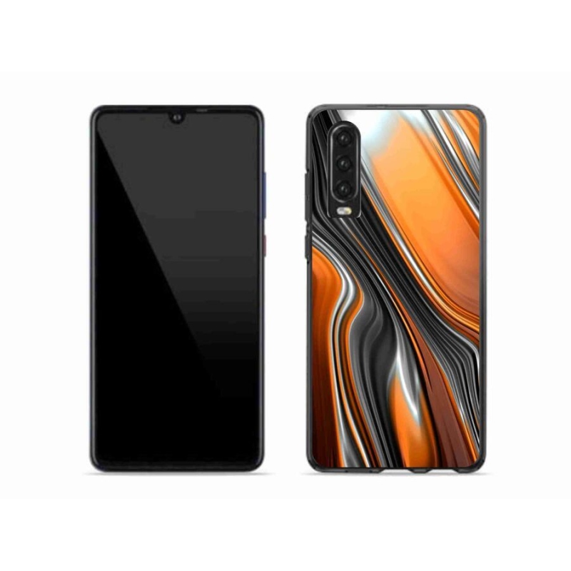 Gelový kryt mmCase na mobil Huawei P30 - abstrakt 3