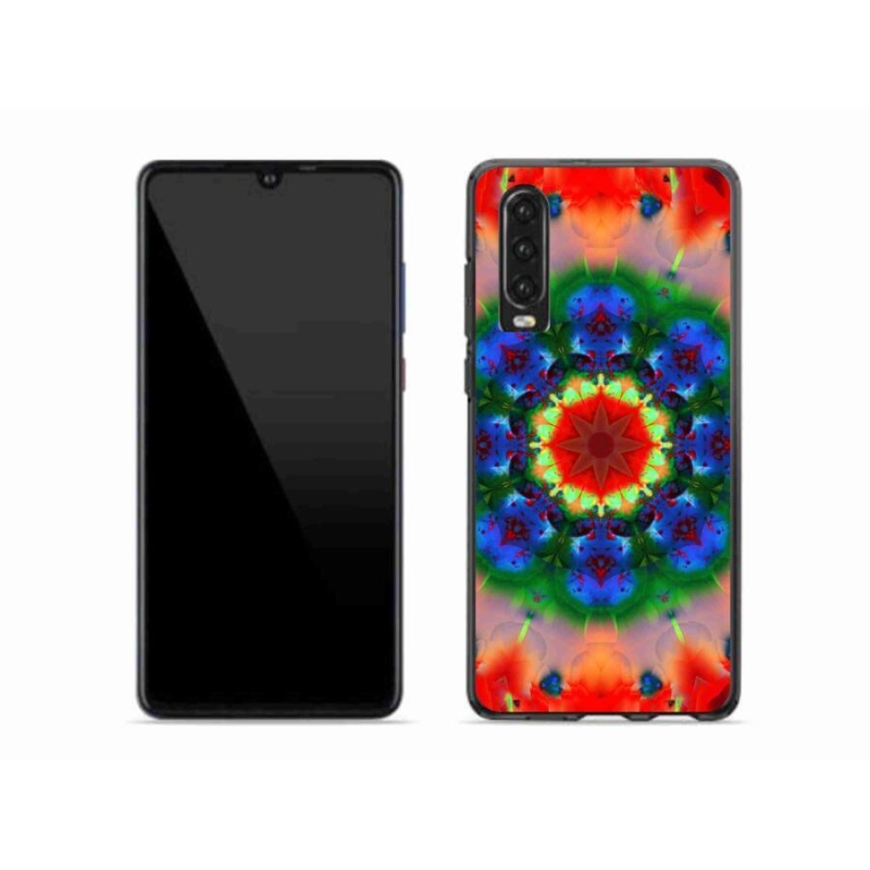 Gelový kryt mmCase na mobil Huawei P30 - abstrakt 5