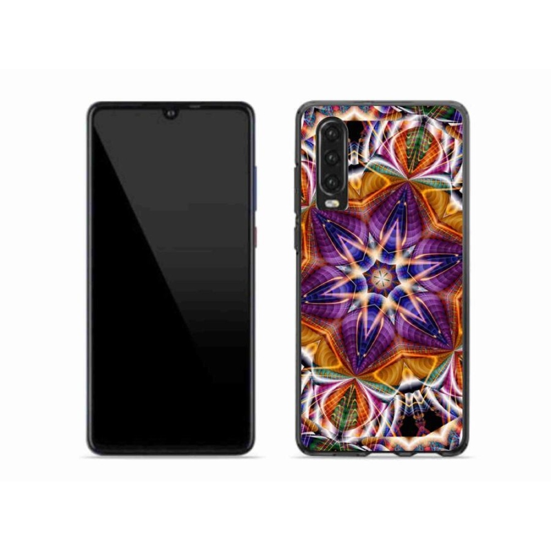 Gelový kryt mmCase na mobil Huawei P30 - abstrakt 6