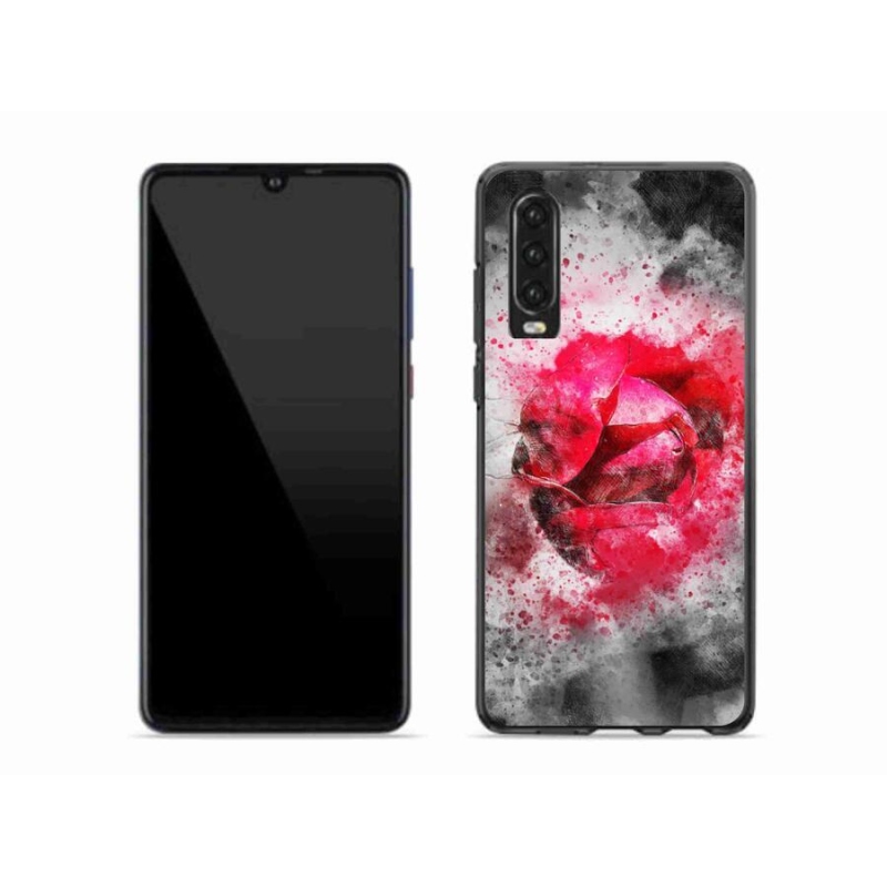 Gelový kryt mmCase na mobil Huawei P30 - abstrakt 9