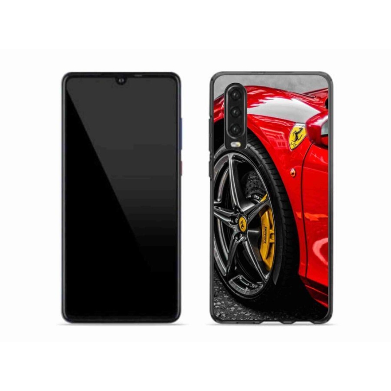 Gelový kryt mmCase na mobil Huawei P30 - auto 1