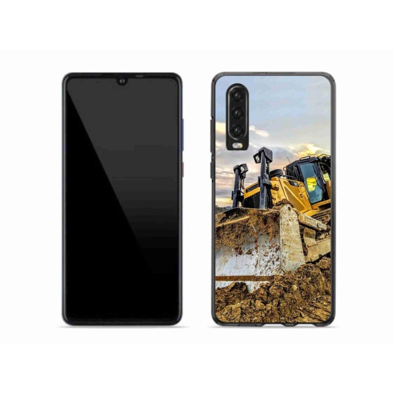Gelový kryt mmCase na mobil Huawei P30 - bagr
