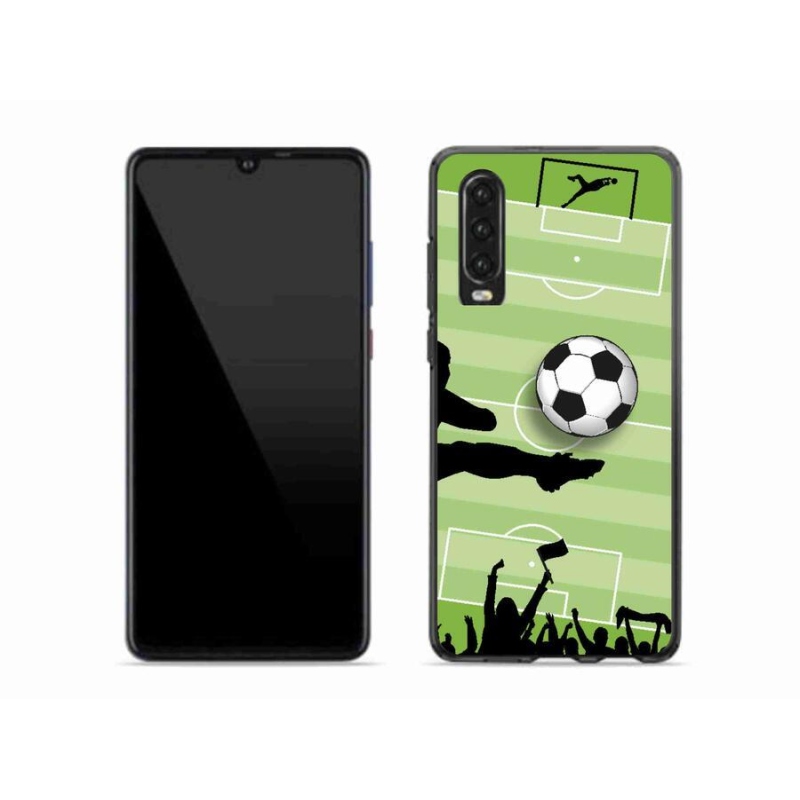Gelový kryt mmCase na mobil Huawei P30 - fotbal 3