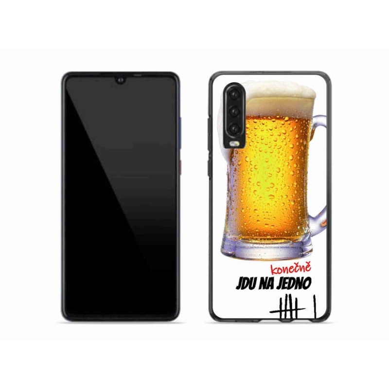 Gelový kryt mmCase na mobil Huawei P30 - jdu na jedno