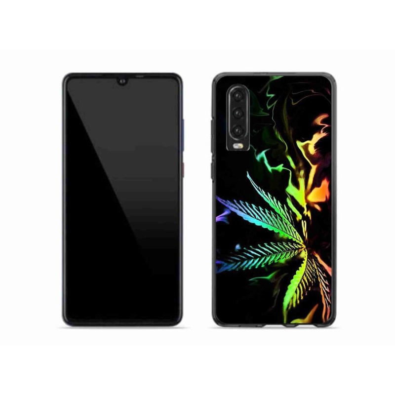 Gelový kryt mmCase na mobil Huawei P30 - konopí 2