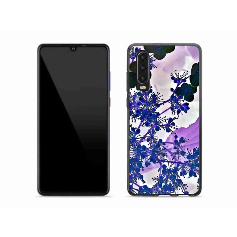 Gelový kryt mmCase na mobil Huawei P30 - květ hortenzie