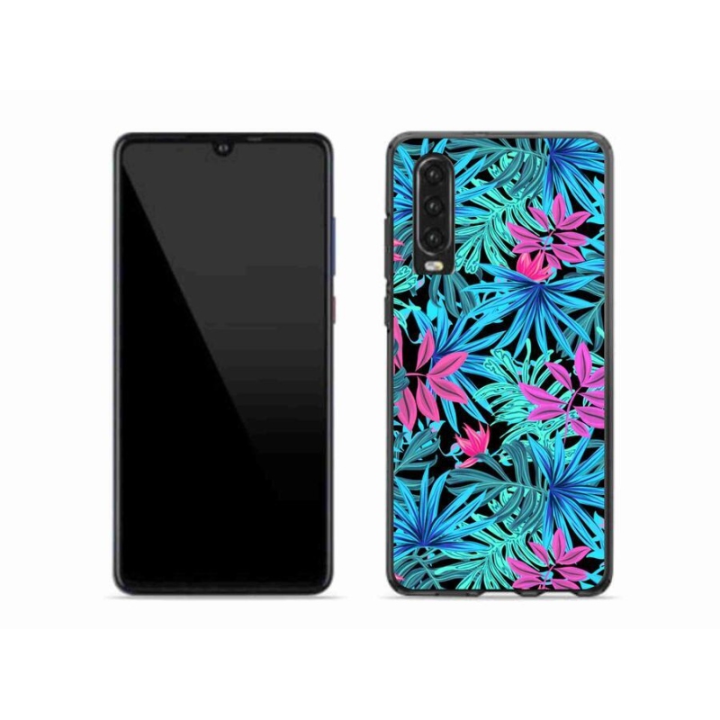 Gelový kryt mmCase na mobil Huawei P30 - květiny 3