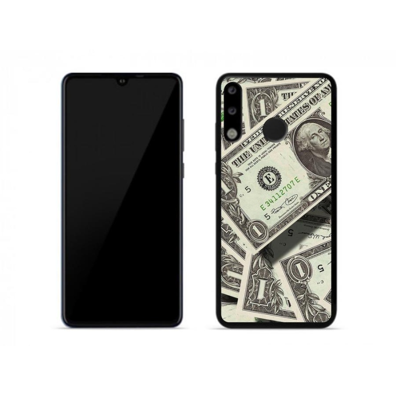 Gelový kryt mmCase na mobil Huawei P30 Lite - americký dolar