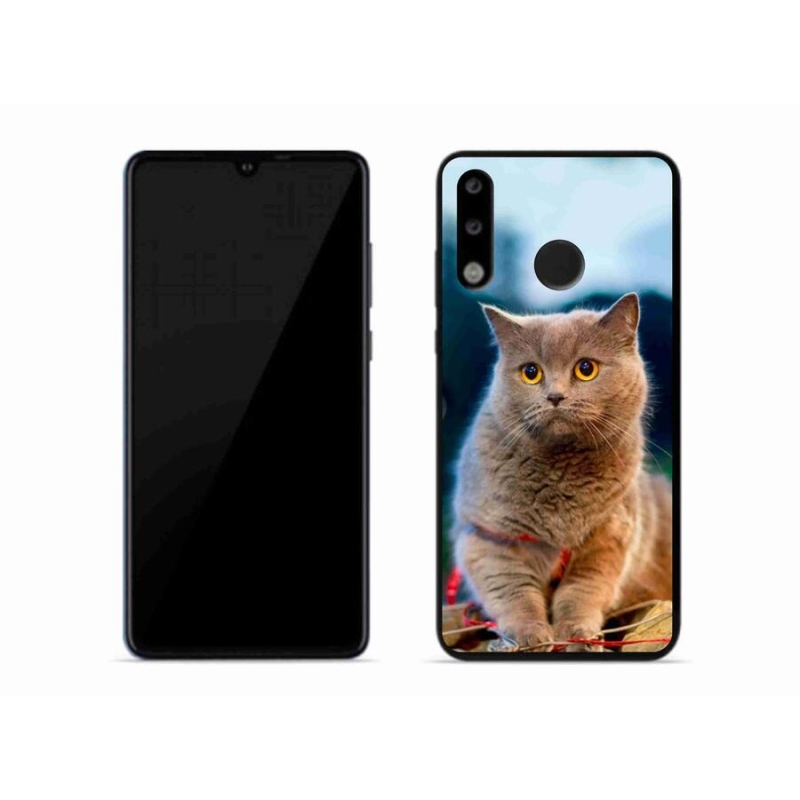 Gelový kryt mmCase na mobil Huawei P30 Lite - britská modrá 2