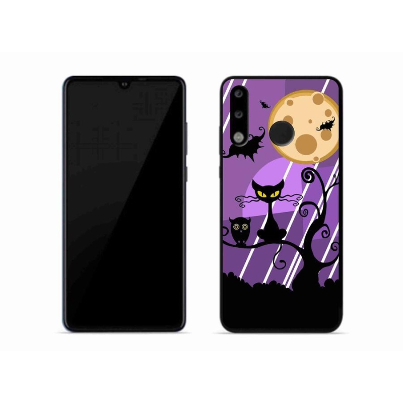 Gelový kryt mmCase na mobil Huawei P30 Lite - halloween
