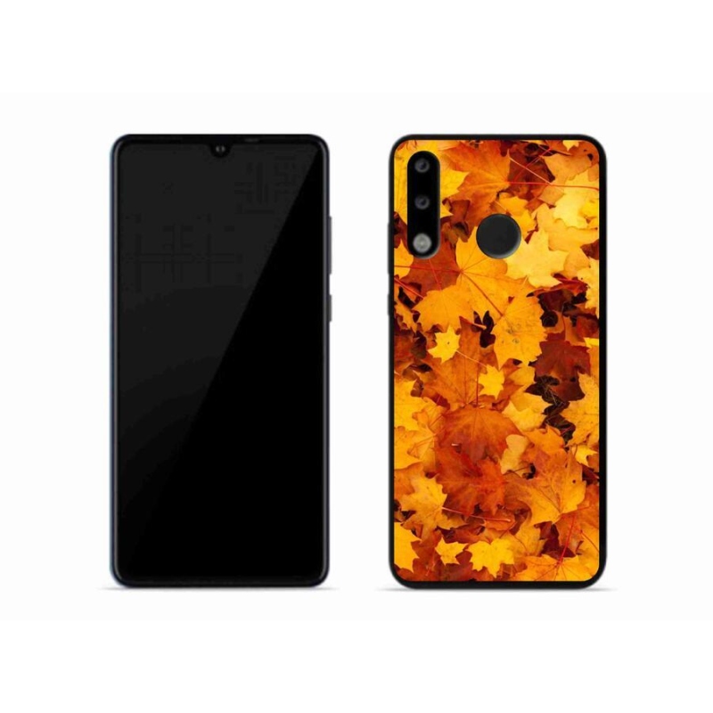 Gelový kryt mmCase na mobil Huawei P30 Lite - javorové listy
