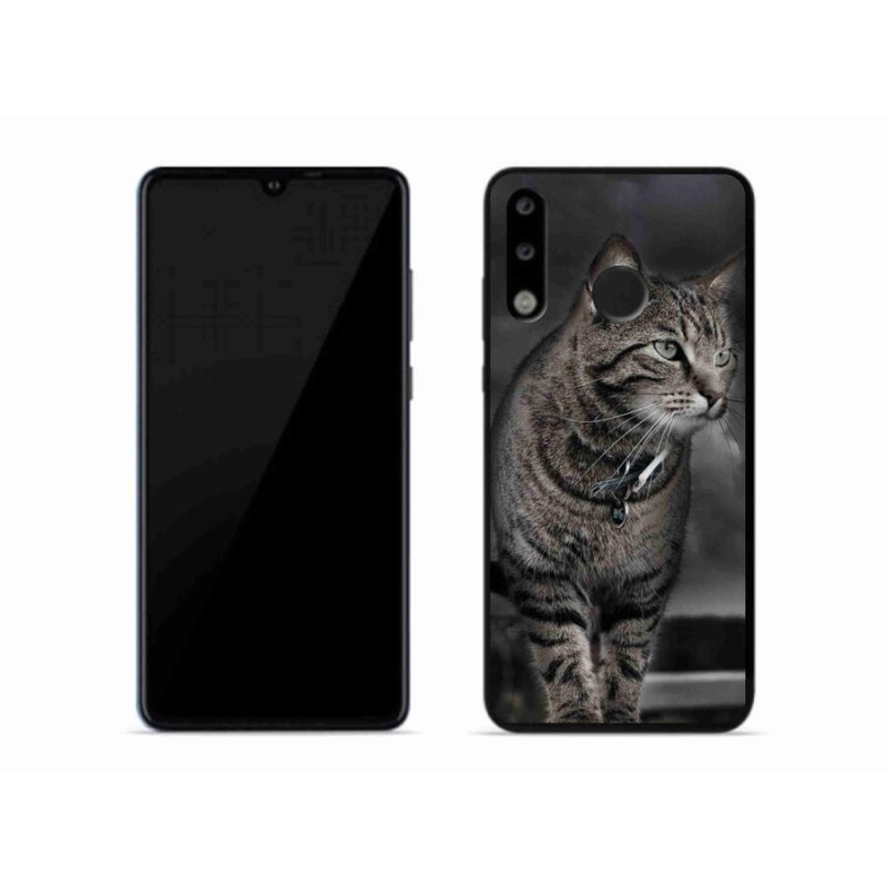 Gelový kryt mmCase na mobil Huawei P30 Lite - kočka