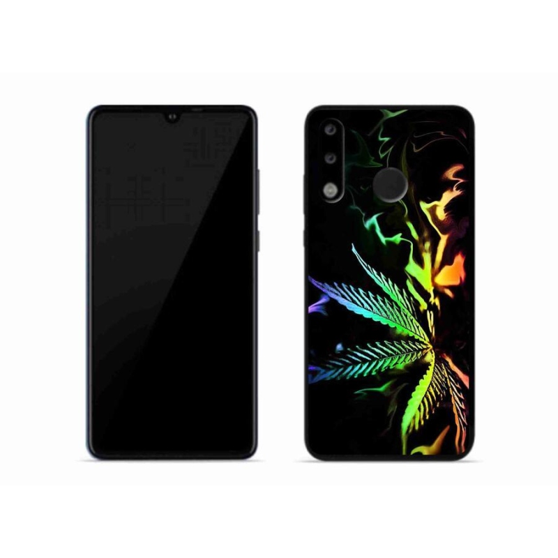 Gelový kryt mmCase na mobil Huawei P30 Lite - konopí 2