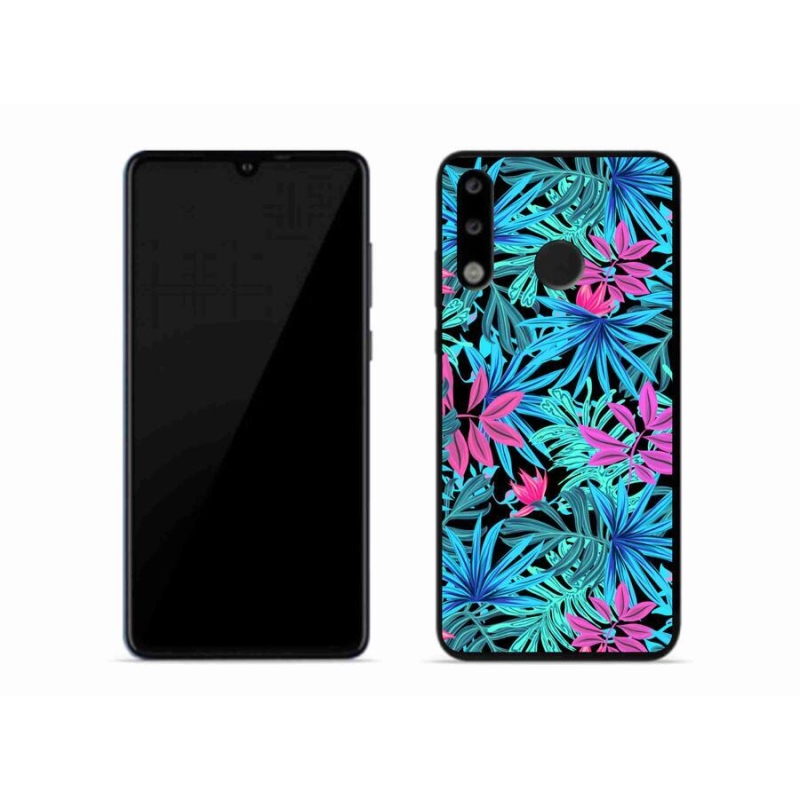 Gelový kryt mmCase na mobil Huawei P30 Lite - květiny 3