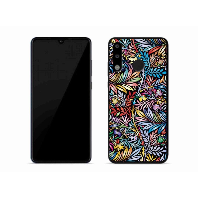 Gelový kryt mmCase na mobil Huawei P30 Lite - květiny 5
