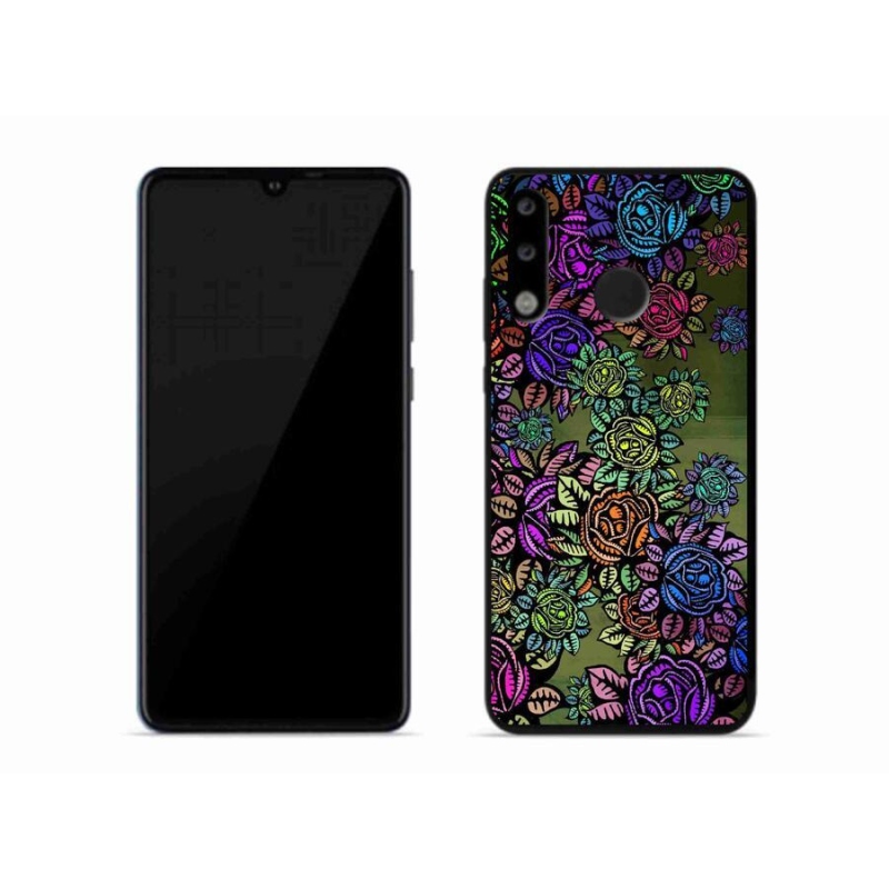 Gelový kryt mmCase na mobil Huawei P30 Lite - květiny 6