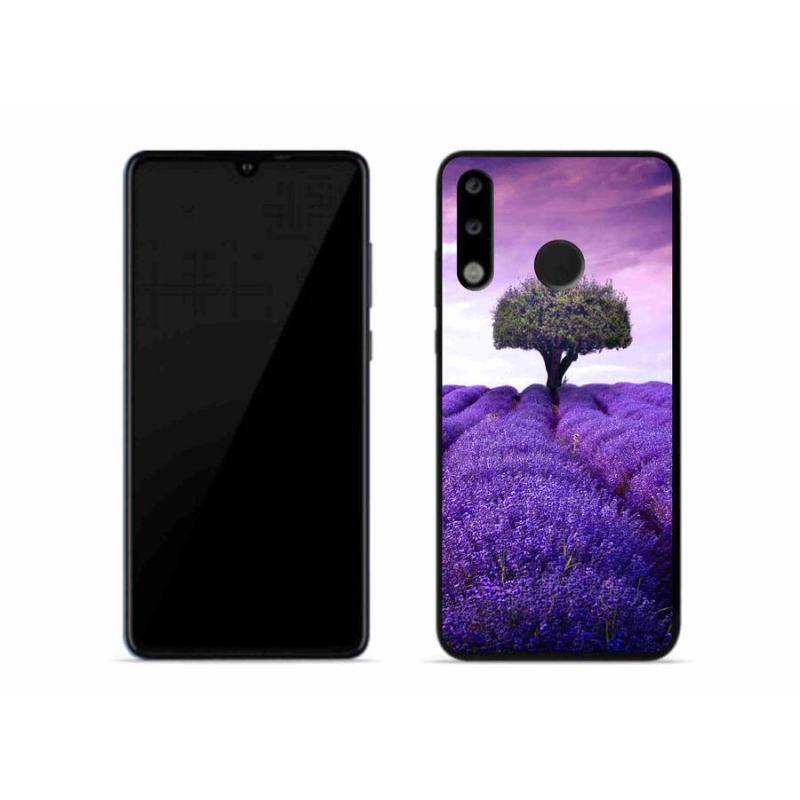 Gelový kryt mmCase na mobil Huawei P30 Lite - levandulová louka