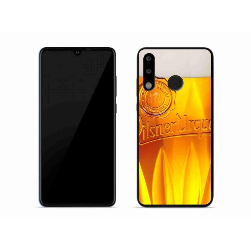 Gelový kryt mmCase na mobil Huawei P30 Lite - pivo