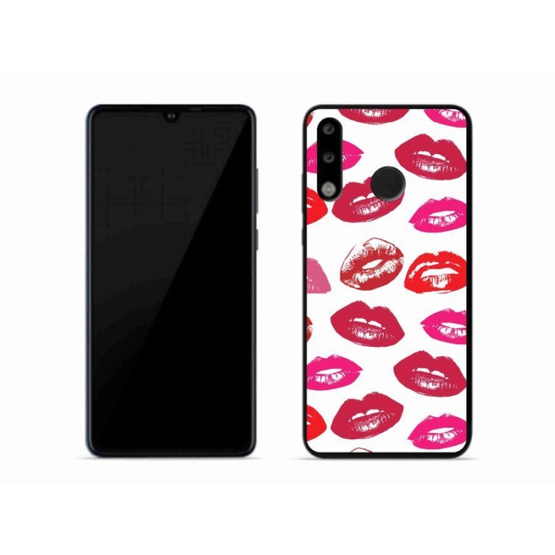 Gelový kryt mmCase na mobil Huawei P30 Lite - rty