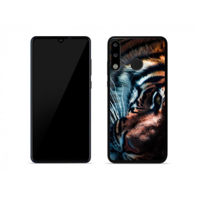 Gelový kryt mmCase na mobil Huawei P30 Lite - tygří pohled
