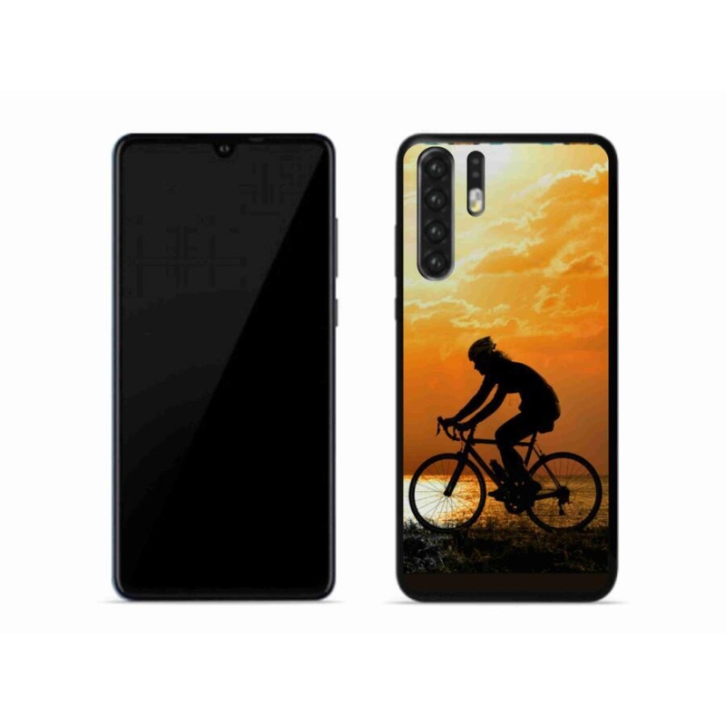 Gelový kryt mmCase na mobil Huawei P30 Pro - cyklovýlet