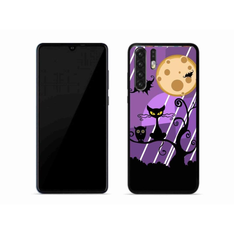 Gelový kryt mmCase na mobil Huawei P30 Pro - halloween