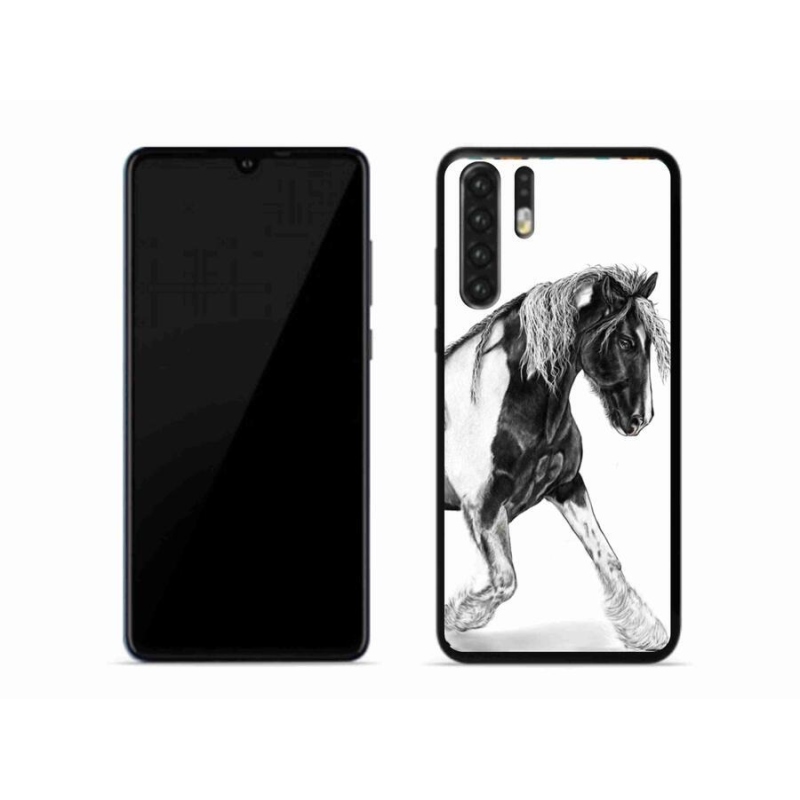 Gelový kryt mmCase na mobil Huawei P30 Pro - kůň