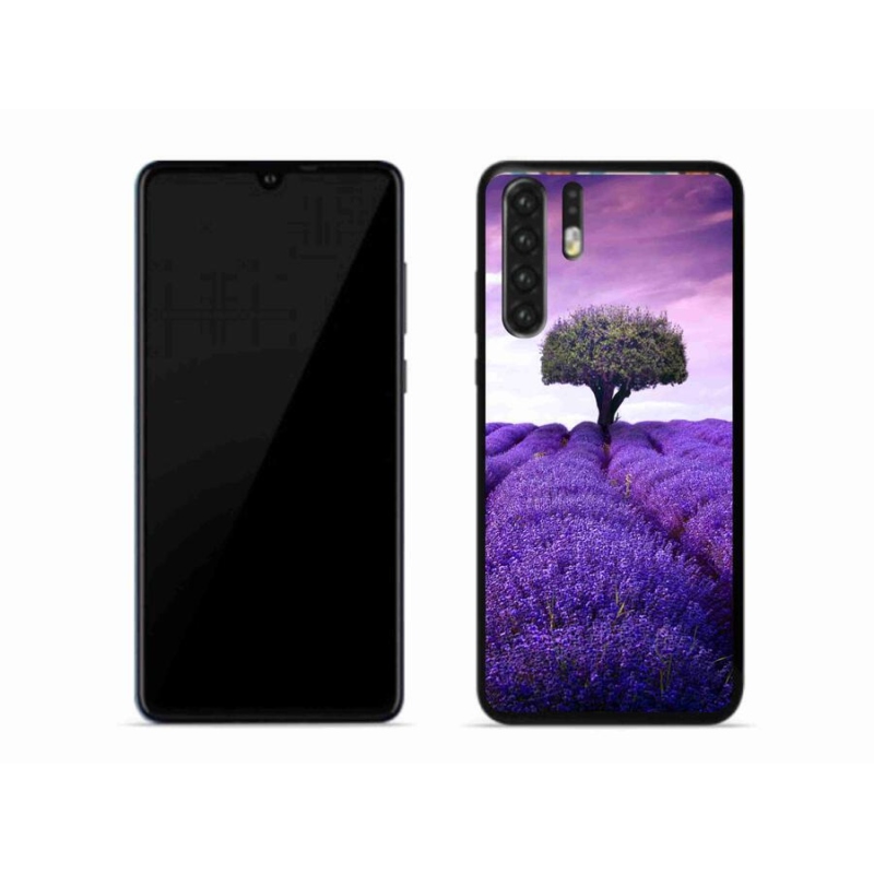Gelový kryt mmCase na mobil Huawei P30 Pro - levandulová louka