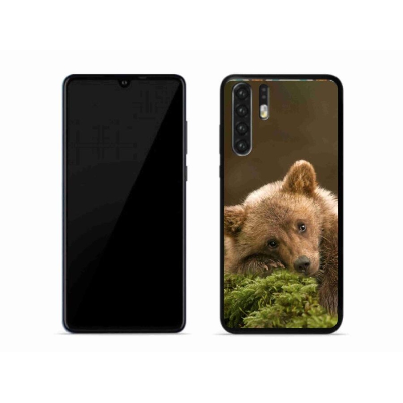 Gelový kryt mmCase na mobil Huawei P30 Pro - medvěd