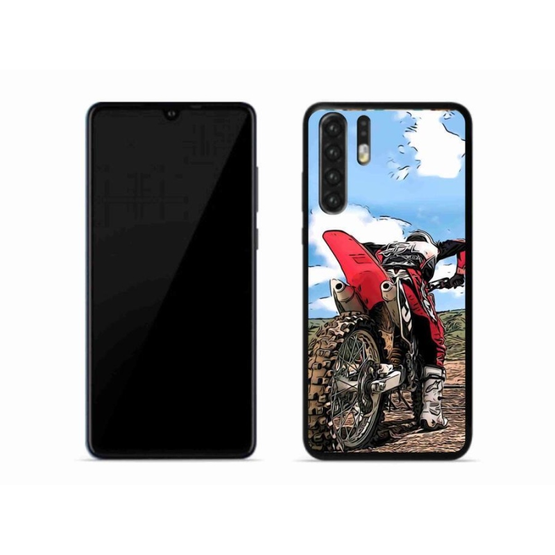 Gelový kryt mmCase na mobil Huawei P30 Pro - moto